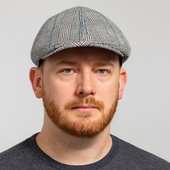 Signatures size 22.5” cap houndstooth paperboy golf cap. - Picture 1 of 7